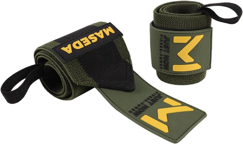 CINLITEK Pro-Grade Weightlifting Wrist Wraps (24") for Gym, Strength Training, and Powerlifting(1 Pair) - Heavy-Duty Thumb Loop Straps for Maximum Wrist Support in Bodybuilding & Fitness (Men & Women) - Image 1